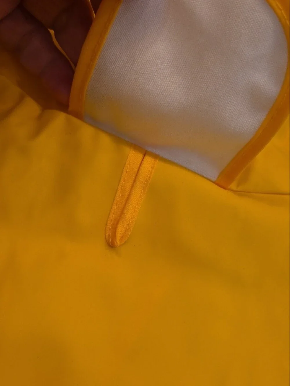 Dogs Yellow Rain Hooded Cape - Unbranded